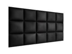 Veneti Čalouněný nástěnný panel 40x30 PAG - černá eko kůže