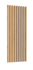 Veneti Nástěnný panel SYLWIA - dub wotan / bílý