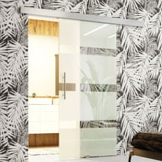Veneti Interiérové posuvné skleněné dveře MARISOL 3 - 100 cm, pískované