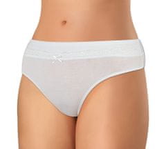Andrie PS 2867 bílé dámské kalhotky Barva: bílá, Velikost: XL