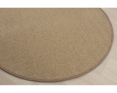 Vopi Kusový koberec Eton béžový 70 kruh 57x57 (průměr) kruh