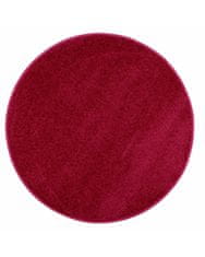 Vopi Kusový koberec Eton vínově červený kruh 57x57 (průměr) kruh