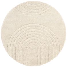Mint Rugs AKCE: 160x160 (průměr) kruh cm Kusový koberec Norwalk 105104 cream kruh 160x160 (průměr) kruh