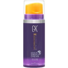 GK Hair Leave-in kondicionér v bezoplachovém krému, Neutralizuje oranžové a žluté odstíny vlasů, 100ml
