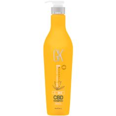 GK Hair CBD hydratační šampon na vlasy, Posilování a obnova vlasů Stimulace růstu, 650ml