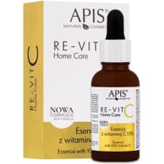 APIS Re-Vit Home Care esence s vitaminem C 10%, rozjasňuje a rozjasňuje pleť a vytváří flash efekt, 30ml