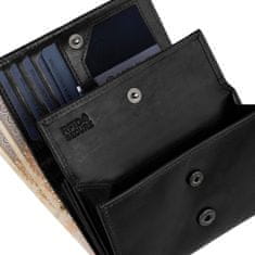 Betlewski Černá dámská kožená peněženka