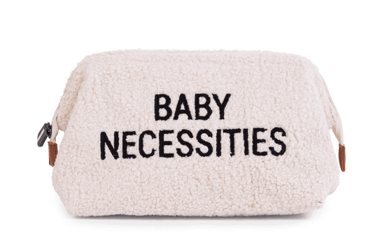 Childhome Toaletní taška Baby Necessities Teddy Off White