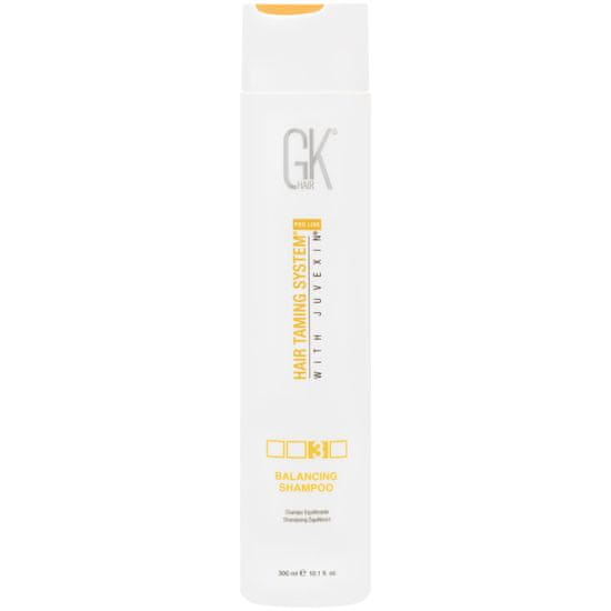 GK Hair šampon pro barvené vlasy, jemně čistí vlasy a pokožku hlavy a zanechává pocit svěžesti, 300ml