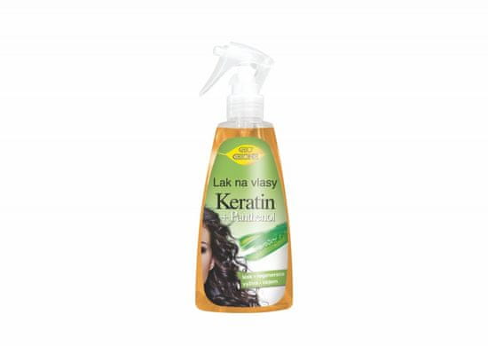 Bione Cosmetics Lak na vlasy KERATIN + PANTHENOL 200 ml