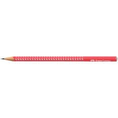 Faber-Castell Grafitová tužka Sparkle / Candy Cane red