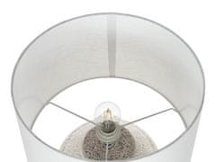 Beliani Keramická stolní lampa krémová CAINE