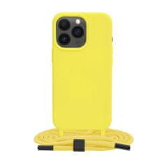 Techsuit – zavesitelné pouzdro pro iPhone 13 Pro – Žlutá KP27163