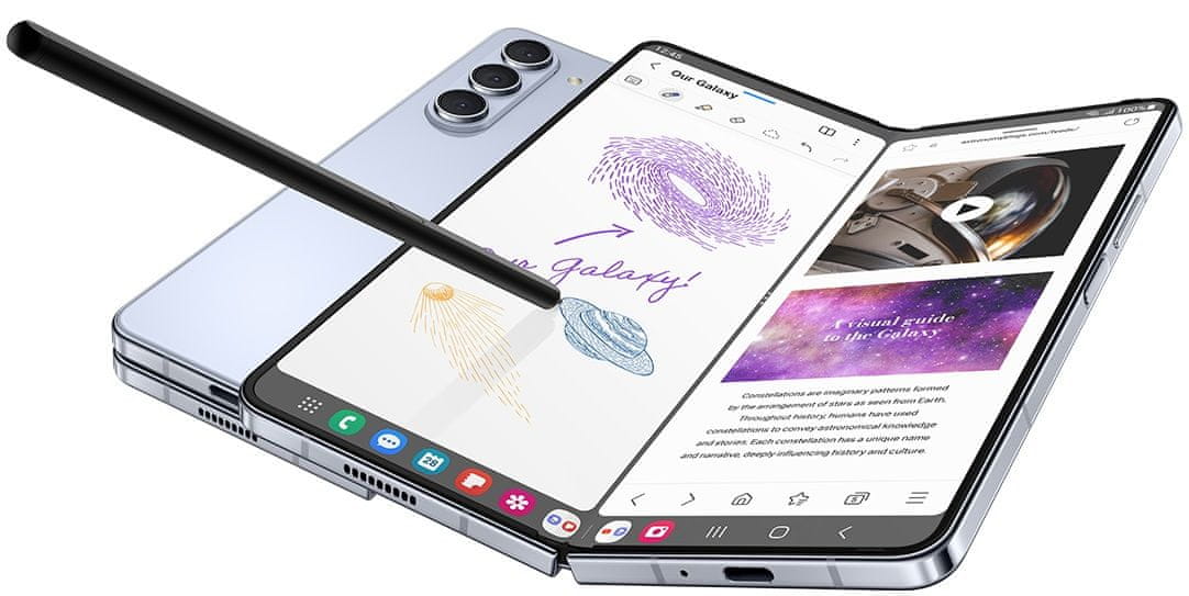 Samsung Galaxy Tab S9, výkonný telefon, vlajková loď, skládací konstrukce, prémiový telefon 