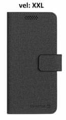 SWISSTEN Univerzální pouzdro na monil LIBRO UNI BOOK XXL černé (170 x 83 mm)