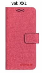 SWISSTEN Pouzdro na mobil libro uni book xxl červené (170 x 83 mm)