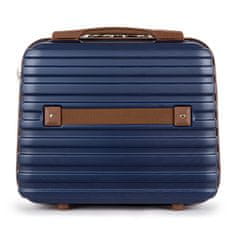 Solier Cestovní kufr 14'' 11L ABS STL957 navy blue