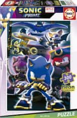 Educa Svítící puzzle Sonic Prime 300 dílků