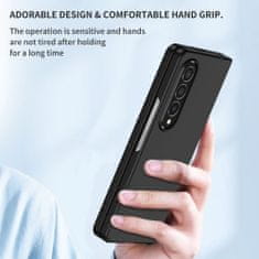 FORCELL Obal / kryt na Samsung Galaxy Z Fold 4 5G černý - Forcell KONG