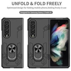 FORCELL Obal / kryt na Samsung Galaxy Z Fold 4 5G černý - Forcell MECHA