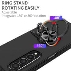 FORCELL Obal / kryt na Samsung Galaxy Z Fold 4 5G černý - Forcell KONG RING