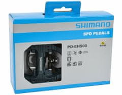 Shimano pedály SPD PD-EH500 s kufry SM-SH56 v krabičce