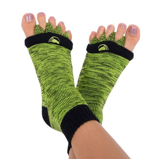 Pro nožky Happy Feet Adjustační ponožky Green, velikost M (39-42)