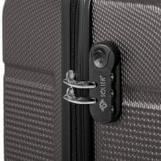 Solier Cestovní kufr M 22' STL945 tmavě šedý