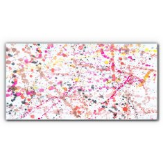 COLORAY.CZ Obraz na skle Abstrakce akvarely 140x70 cm