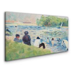 COLORAY.CZ Obraz na plátně Vodní přírodní lidé 120x60 cm