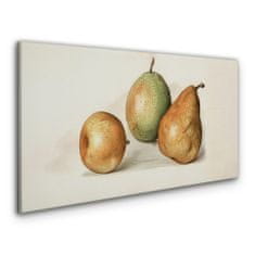 COLORAY.CZ Obraz na plátně Moderní ovoce hruška 100x50 cm