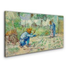 COLORAY.CZ Obraz na plátně První kroky van Gogh 120x60 cm