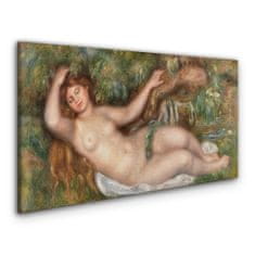 COLORAY.CZ Obraz na plátně Moderní žena stromy 100x50 cm