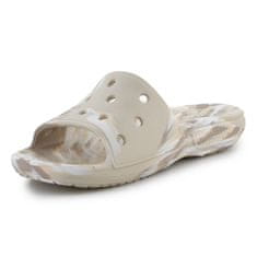 Crocs Pantofle béžové 39 EU Classic Marbled Slide