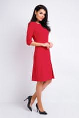 Awama Dámské mini šaty Anglirvudd A158 červená XL