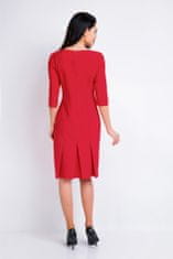 Awama Dámské mini šaty Anglirvudd A158 červená XL