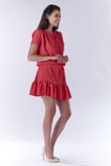 Awama Dámské mini šaty Llavach A180 růžová S/M