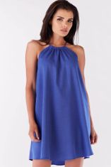 Infinite You Dámské mini šaty Ganielle M133 nebesky modrá L/XL