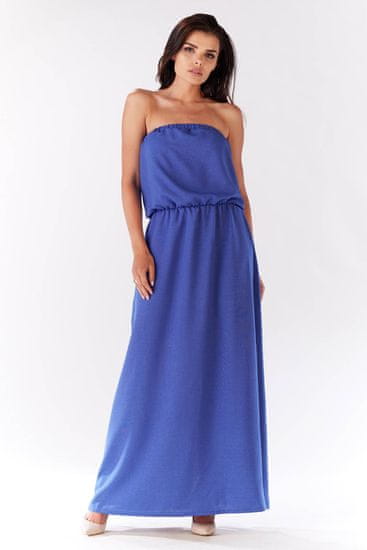 Infinite You Dámské maxi šaty Elizabeth M135 nebesky modrá