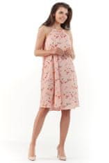 Infinite You Dámské květované šaty Soreth M175 růžová L/XL