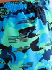 Dstreet Pánské kraťasové plavky Arast maskáčová tmavě modrá XXL