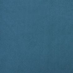 Greatstore Pelíšek pro psy modrý 66 x 40 x 45 cm samet