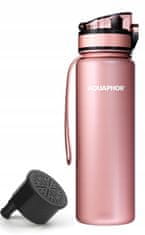 Aquaphor Filtrační láhev na vodu Aquaphor 0,5 l růžová