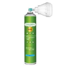 ATgreen Inhalační Kyslík Herbal O2 14 l 99,5 % 1ks + inhalační maska