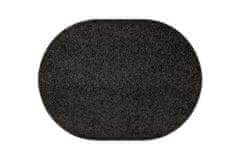 Vopi Kusový koberec Eton černý ovál 50x80