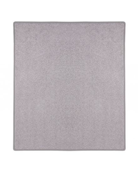 Vopi Kusový koberec Eton šedý 73 čtverec