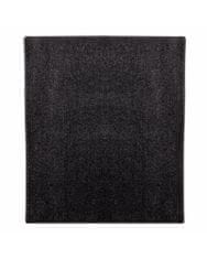 Betap Kusový koberec Eton černý 78 čtverec 60x60