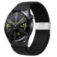 BStrap Elastic Nylon 2 řemínek na Huawei Watch GT/GT2 46mm, black
