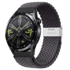 BStrap Elastic Nylon 2 řemínek na Samsung Galaxy Watch Active 2 40/44mm, space ash