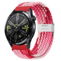BStrap Elastic Nylon 2 řemínek na Huawei Watch GT2 Pro, strawberry